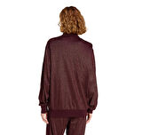 KS7788-K adidas Lurex Fb Tt Kadın Ceket Bordo