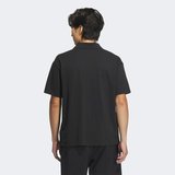 adidas Essentials Plus Bol Kesim Küçük Logolu Kısa Kollu Erkek Siyah Polo T-Shirt