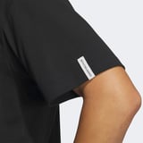 adidas Essentials Plus Bol Kesim Küçük Logolu Kısa Kollu Erkek Siyah Polo T-Shirt
