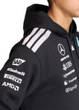 adidas KF0166 MER DR HOOD M Siyah Kapüşon Yaka Normal Baskılı Erkek Sweatshırt