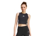 Adidas W 3S Pad Tk Kadın Günlük Crop Üst KC5181 Siyah