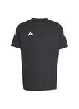 Adidas JZ0228 M SERENO 3S T Siyah Bisiklet Yaka Normal Kalıp Fit Düz Erkek T-Shirt