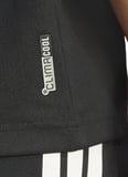 Adidas JZ0228 M SERENO 3S T Siyah Bisiklet Yaka Normal Kalıp Fit Düz Erkek T-Shirt