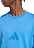 Adidas KE4697 M Z.N.E. TEE Mavi Bisiklet Bol Kesim Düz Erkek T-Shirt