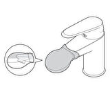 Kireç Giderici Musluk Başlığı