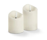 LED’li Gerçek Mum, 2li, Krem