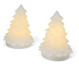 LED Yılbaşı Ağacı, Gerçek Mum, 2li