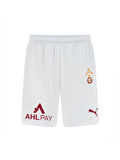 Galatasaray Orijinal Lisanslı 24/2025 A Takım 5 Yıldızlı Beyaz Şort