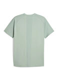 Puma 68862154 TRAINING ESS Tee Green Fog Yeşil Yuvarlak Yaka Regular Fit Düz Erkek T-Shirt