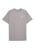 Puma 68952120 TRAINING Tee Concrete Gray Gri Yuvarlak Yaka Regular Fit Düz Erkek T-Shirt