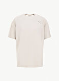 Puma 68952168 TRAINING Tee Desert Dust Yeşil Yuvarlak Yaka Regular Fit Düz Erkek T-Shirt