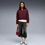 Puma Her Woven Half-Zip Crew Kadın Yetişkin Sweatshirt