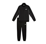 688172-01 Puma Poly Piping Suit Erkek Eşofman Takımı Siyah