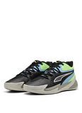 Puma 31135309 DAGGER PUMA Black-Bright A Siyah - Mavi - Yeşil Erkek Basketbol Ayakkabısı