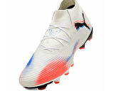 Puma Future 8 Pro Fg/Ag Erkek Çoklu Çim Zemin Kramponu 10858801 Beyaz