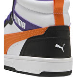 Puma Rebound V6 Mid Günlük Bilekli Spor Ayakkabı SİYAH MOR
