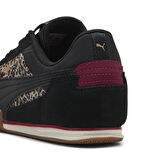 Puma Kadın Bella Donna Leopar Desenli Siyah Sneaker - 40429602