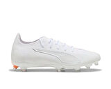 Puma Ultra 6 Pro Fg/Ag Erkek Çoklu Çim Zemin Kramponu 10855104 Beyaz