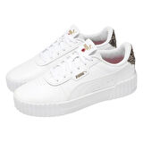 Puma Carina 3.0 Animal Flair 402642 01 Beyaz Unisex Sneakers