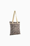 Kadın Bej Pop Tote Omuz Çantası 091336-06