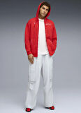 Puma 63265303 F1 Essential+ Fullzip Hood Kırmızı Regular Fit Düz Erkek Zip Ceket