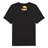 F1 Belgium Erkek Siyah Günlük Stil T-Shirt 63023001