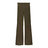 W Tad Essential Hw Bootcut Kadın Yeşil Antrenman Eşofman Altı 52590270