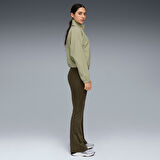 W Tad Essential Hw Bootcut Kadın Yeşil Antrenman Eşofman Altı 52590270