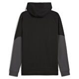 Bmw Mms Pumatech Full-Zip Erkek Siyah Günlük Stil Sweatshirt 63297501