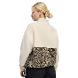 Ess Graphic Animal Crew Kadın Bej Günlük Stil Sweatshirt 68808387