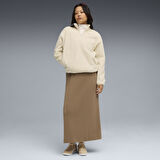 Puma Ess Elevated Half-Zip Crew Kadın Yetişkin Sweatshirt