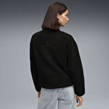 Puma Ess Elevated Half-Zip Crew Kadın Yetişkin Sweatshirt