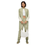 688163-82 Puma Woven Tracksuit Kadın Eşofman Takımı Yeşil