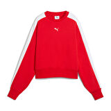 Puma Kadın Sweatshirt T7 Over Oversized Crew