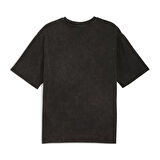 Graphic Tee Erkek Siyah Günlük Stil T-Shirt 63211501