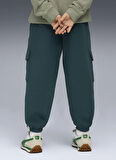 Puma Normal Paça Yeşil Erkek Çocuk Eşofman Altı 68847475-MID90s Cargo Sweatpants FL