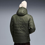 Puma Ess Hooded Padded Erkek Haki Ceket