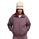 Reversible Sherpa Kadın Bordo Günlük Stil Ceket 68838688