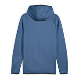 Evostripe Hoodie Dk Erkek Mavi Günlük Stil Sweatshirt 68823080