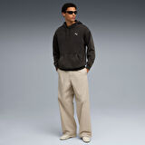 Ess Elevated Wash Hoodie Erkek Siyah Günlük Stil Sweatshirt 68804901