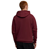 Tech Full-Zip Hoodie Erkek Bordo Günlük Stil Sweatshirt 68804596