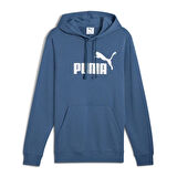Ess No. 1 Logo Erkek Mavi Günlük Stil Sweatshirt 68257380