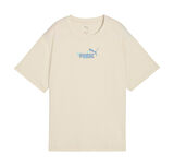 688077-87 Puma Ess Nature 2.0 Relaxed Tee Kadın T-Shirt Krem