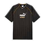 632563-01 Puma Kıng Relaxed Football Jersey T-Shirt Siyah