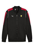 Puma 63276401 Ferrari MT7 Track Jacket P Siyah Regular Fit Düz Erkek Zip Ceket