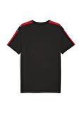 Puma 63276601 Ferrari MT7 Tee PUMA Black Siyah Yuvarlak Yaka Regular Fit Düz Erkek T-Shirt