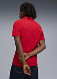 Puma 63278102 Ferrari Sportswear Polo Ro Kırmızı Regular Fit Düz Erkek Polo T-Shirt