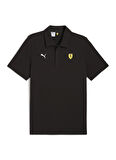 Puma 63278101 Ferrari Sportswear Polo PU Siyah Regular Fit Düz Erkek Polo T-Shirt