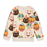 Puma Çocuk Sweatshirt Moody Cat Crew