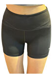 W Shape Short Tıght 4" Kadın Sort